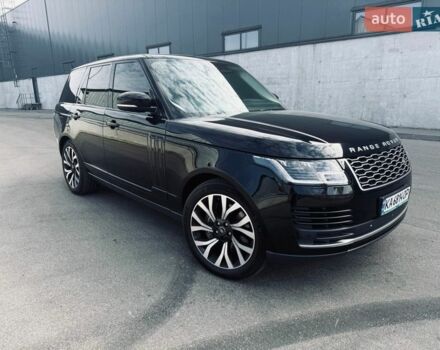 Черный Ленд Ровер Рендж Ровер, объемом двигателя 4.37 л и пробегом 90 тыс. км за 65000 $, фото 18 на Automoto.ua