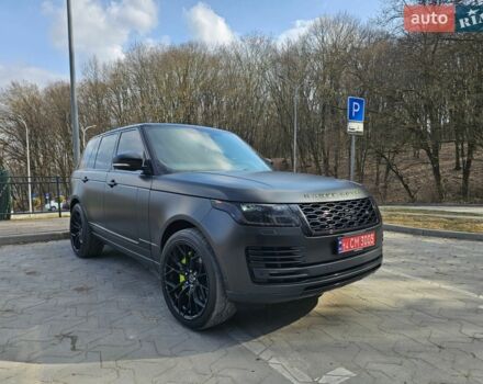 Чорний Ленд Ровер Рендж Ровер, об'ємом двигуна 3 л та пробігом 158 тис. км за 48000 $, фото 10 на Automoto.ua