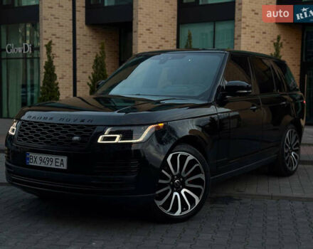 Черный Ленд Ровер Рендж Ровер, объемом двигателя 2.99 л и пробегом 124 тыс. км за 63500 $, фото 5 на Automoto.ua
