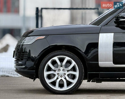 Чорний Ленд Ровер Рендж Ровер, об'ємом двигуна 5 л та пробігом 48 тис. км за 59900 $, фото 10 на Automoto.ua