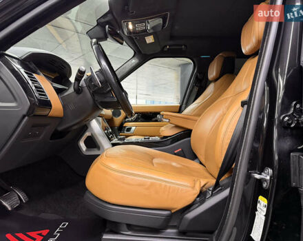 Черный Ленд Ровер Рендж Ровер, объемом двигателя 5 л и пробегом 78 тыс. км за 81500 $, фото 17 на Automoto.ua