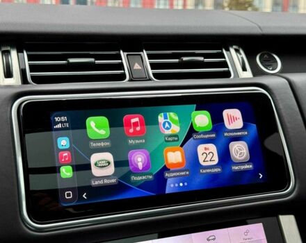 Черный Ленд Ровер Рендж Ровер, объемом двигателя 5 л и пробегом 48 тыс. км за 59900 $, фото 15 на Automoto.ua