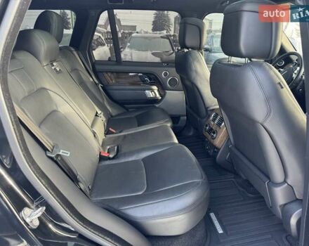 Чорний Ленд Ровер Рендж Ровер, об'ємом двигуна 5 л та пробігом 194 тис. км за 58000 $, фото 27 на Automoto.ua