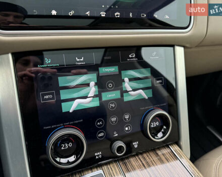 Чорний Ленд Ровер Рендж Ровер, об'ємом двигуна 3 л та пробігом 130 тис. км за 46500 $, фото 78 на Automoto.ua