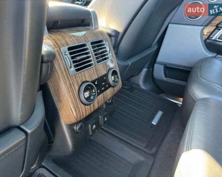 Чорний Ленд Ровер Рендж Ровер, об'ємом двигуна 5 л та пробігом 194 тис. км за 48900 $, фото 75 на Automoto.ua