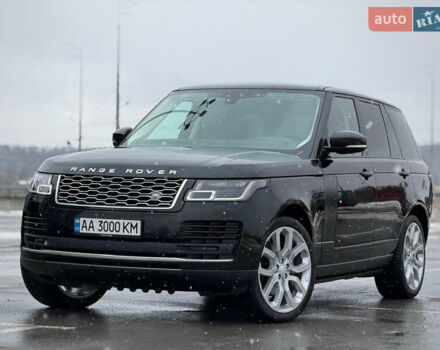 Чорний Ленд Ровер Рендж Ровер, об'ємом двигуна 2.99 л та пробігом 132 тис. км за 52900 $, фото 2 на Automoto.ua