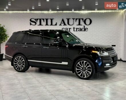Черный Ленд Ровер Рендж Ровер, объемом двигателя 4.37 л и пробегом 3 тыс. км за 69999 $, фото 76 на Automoto.ua