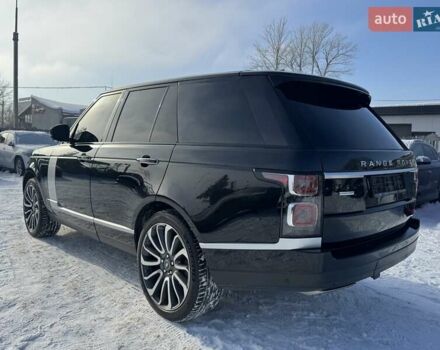 Чорний Ленд Ровер Рендж Ровер, об'ємом двигуна 5 л та пробігом 194 тис. км за 58000 $, фото 77 на Automoto.ua
