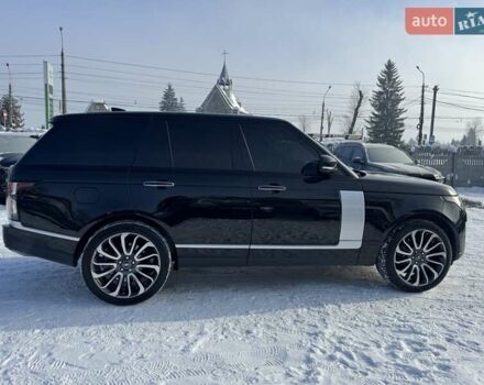 Чорний Ленд Ровер Рендж Ровер, об'ємом двигуна 5 л та пробігом 194 тис. км за 58000 $, фото 85 на Automoto.ua