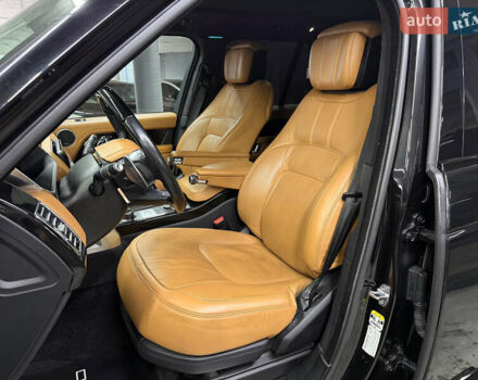 Черный Ленд Ровер Рендж Ровер, объемом двигателя 5 л и пробегом 78 тыс. км за 81500 $, фото 18 на Automoto.ua