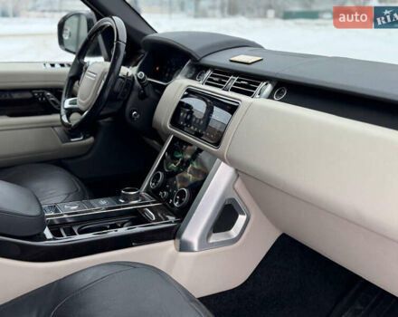 Чорний Ленд Ровер Рендж Ровер, об'ємом двигуна 5 л та пробігом 163 тис. км за 74000 $, фото 26 на Automoto.ua