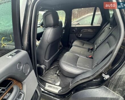 Черный Ленд Ровер Рендж Ровер, объемом двигателя 5 л и пробегом 55 тыс. км за 29999 $, фото 15 на Automoto.ua