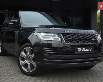 Черный Ленд Ровер Рендж Ровер, объемом двигателя 4.37 л и пробегом 128 тыс. км за 79500 $, фото 3 на Automoto.ua