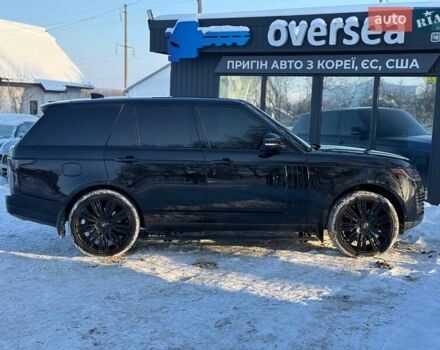Чорний Ленд Ровер Рендж Ровер, об'ємом двигуна 5 л та пробігом 163 тис. км за 63000 $, фото 10 на Automoto.ua