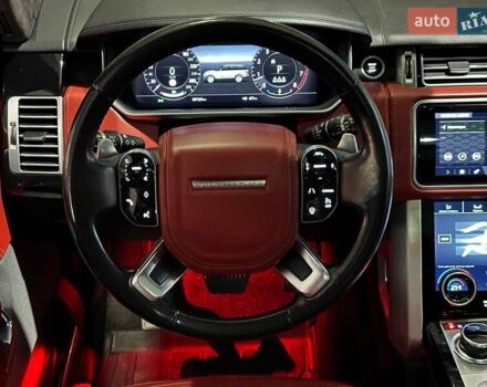 Чорний Ленд Ровер Рендж Ровер, об'ємом двигуна 5 л та пробігом 97 тис. км за 67490 $, фото 23 на Automoto.ua
