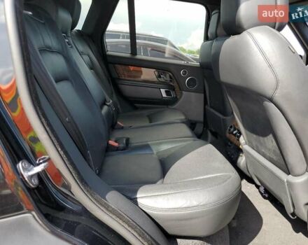 Черный Ленд Ровер Рендж Ровер, объемом двигателя 3 л и пробегом 96 тыс. км за 8000 $, фото 10 на Automoto.ua