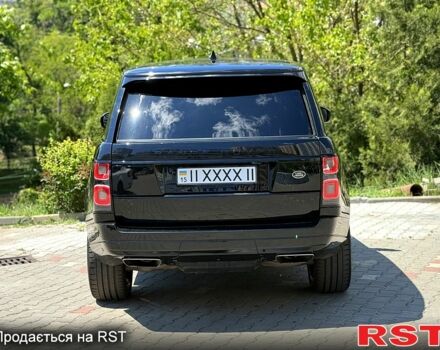 Черный Ленд Ровер Рендж Ровер, объемом двигателя 3 л и пробегом 80 тыс. км за 58000 $, фото 3 на Automoto.ua