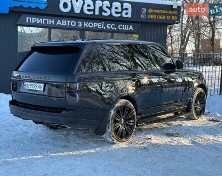 Чорний Ленд Ровер Рендж Ровер, об'ємом двигуна 5 л та пробігом 163 тис. км за 63000 $, фото 12 на Automoto.ua