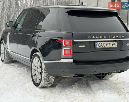 Черный Ленд Ровер Рендж Ровер, объемом двигателя 5 л и пробегом 163 тыс. км за 57000 $, фото 14 на Automoto.ua