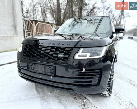 Чорний Ленд Ровер Рендж Ровер, об'ємом двигуна 4.37 л та пробігом 145 тис. км за 77000 $, фото 2 на Automoto.ua