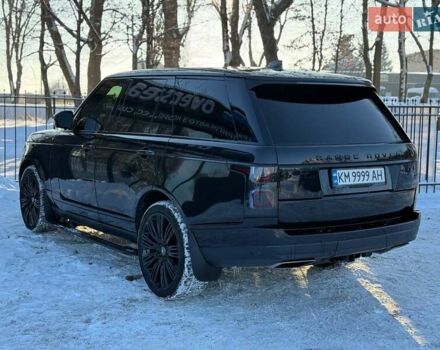 Чорний Ленд Ровер Рендж Ровер, об'ємом двигуна 5 л та пробігом 163 тис. км за 63000 $, фото 15 на Automoto.ua