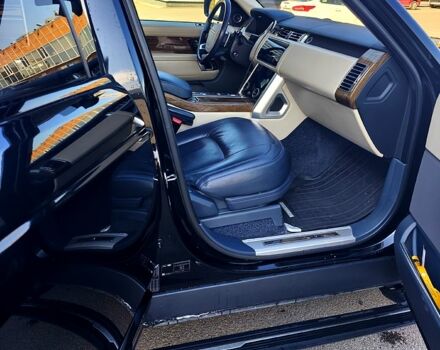 Черный Ленд Ровер Рендж Ровер, объемом двигателя 3 л и пробегом 119 тыс. км за 54000 $, фото 4 на Automoto.ua