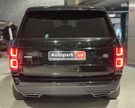 Чорний Ленд Ровер Рендж Ровер, об'ємом двигуна 5 л та пробігом 97 тис. км за 67490 $, фото 4 на Automoto.ua