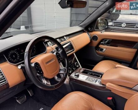 Чорний Ленд Ровер Рендж Ровер, об'ємом двигуна 4.37 л та пробігом 112 тис. км за 65900 $, фото 9 на Automoto.ua