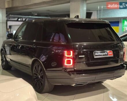 Чорний Ленд Ровер Рендж Ровер, об'ємом двигуна 5 л та пробігом 97 тис. км за 67490 $, фото 5 на Automoto.ua