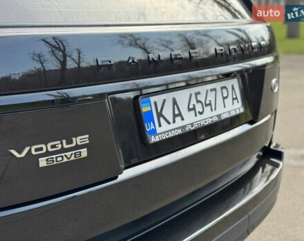 Черный Ленд Ровер Рендж Ровер, объемом двигателя 4.37 л и пробегом 119 тыс. км за 61900 $, фото 25 на Automoto.ua