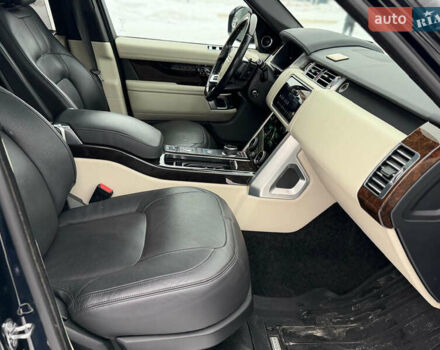 Чорний Ленд Ровер Рендж Ровер, об'ємом двигуна 5 л та пробігом 163 тис. км за 74000 $, фото 22 на Automoto.ua