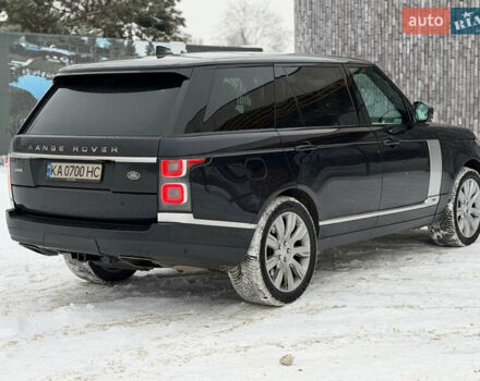 Чорний Ленд Ровер Рендж Ровер, об'ємом двигуна 5 л та пробігом 163 тис. км за 74000 $, фото 12 на Automoto.ua