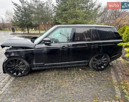 Черный Ленд Ровер Рендж Ровер, объемом двигателя 5 л и пробегом 55 тыс. км за 29999 $, фото 1 на Automoto.ua