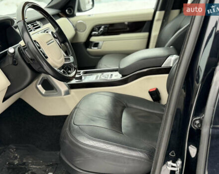 Черный Ленд Ровер Рендж Ровер, объемом двигателя 5 л и пробегом 163 тыс. км за 57000 $, фото 34 на Automoto.ua