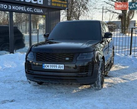 Чорний Ленд Ровер Рендж Ровер, об'ємом двигуна 5 л та пробігом 163 тис. км за 63000 $, фото 5 на Automoto.ua