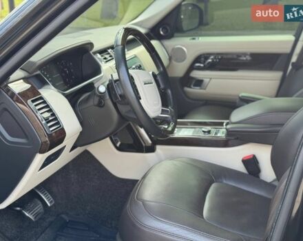 Черный Ленд Ровер Рендж Ровер, объемом двигателя 4.37 л и пробегом 119 тыс. км за 61900 $, фото 32 на Automoto.ua