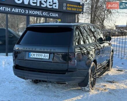 Черный Ленд Ровер Рендж Ровер, объемом двигателя 5 л и пробегом 163 тыс. км за 59000 $, фото 13 на Automoto.ua