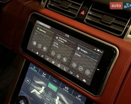 Чорний Ленд Ровер Рендж Ровер, об'ємом двигуна 5 л та пробігом 97 тис. км за 67490 $, фото 32 на Automoto.ua