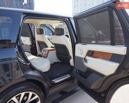 Черный Ленд Ровер Рендж Ровер, объемом двигателя 4.37 л и пробегом 127 тыс. км за 69999 $, фото 29 на Automoto.ua