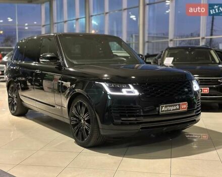 Чорний Ленд Ровер Рендж Ровер, об'ємом двигуна 5 л та пробігом 97 тис. км за 67490 $, фото 2 на Automoto.ua