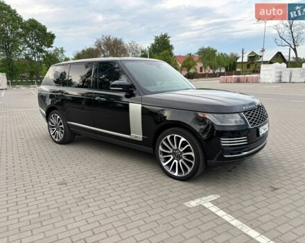 Черный Ленд Ровер Рендж Ровер, объемом двигателя 5 л и пробегом 65 тыс. км за 68000 $, фото 1 на Automoto.ua