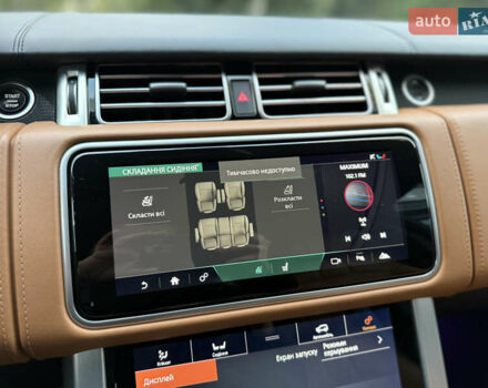 Ленд Ровер Рендж Ровер 2019 в Львове на Automoto.ua Черный Ленд Ровер Рендж Ровер, объемом двигателя 4.37 л и пробегом 160 тыс. км за 74900 $, фото 55 на Automoto.ua