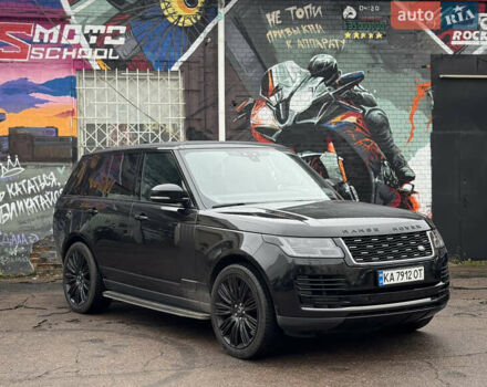 Черный Ленд Ровер Рендж Ровер, объемом двигателя 3 л и пробегом 112 тыс. км за 65000 $, фото 1 на Automoto.ua