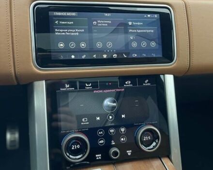 Чорний Ленд Ровер Рендж Ровер, об'ємом двигуна 5 л та пробігом 145 тис. км за 68900 $, фото 21 на Automoto.ua