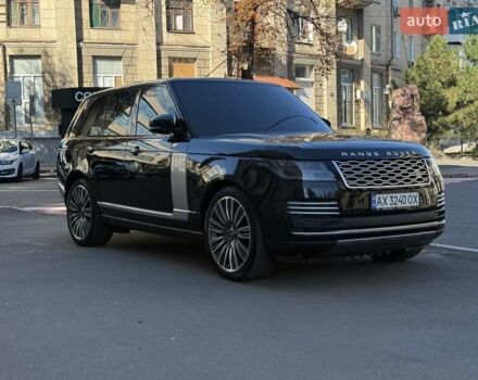 Ленд Ровер Рендж Ровер 2019 у Києві на Automoto.ua Чорний Ленд Ровер Рендж Ровер, об'ємом двигуна 3 л та пробігом 90 тис. км за 71000 $, фото 1 на Automoto.ua