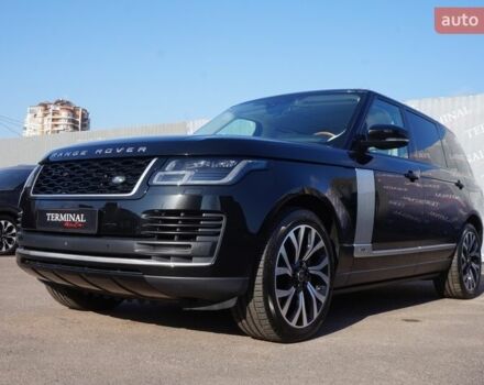 Черный Ленд Ровер Рендж Ровер, объемом двигателя 4.37 л и пробегом 127 тыс. км за 69999 $, фото 9 на Automoto.ua