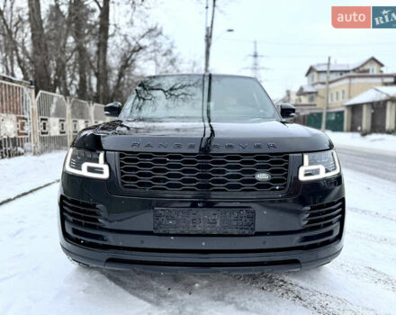 Чорний Ленд Ровер Рендж Ровер, об'ємом двигуна 4.37 л та пробігом 145 тис. км за 77000 $, фото 1 на Automoto.ua