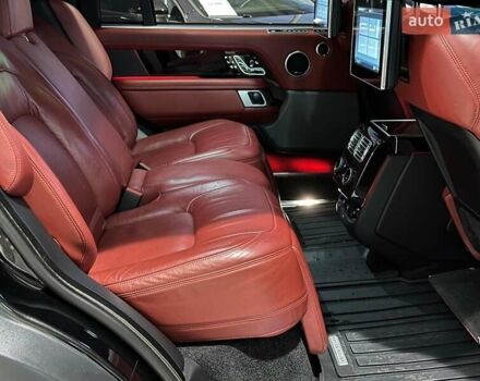 Чорний Ленд Ровер Рендж Ровер, об'ємом двигуна 5 л та пробігом 97 тис. км за 67490 $, фото 17 на Automoto.ua
