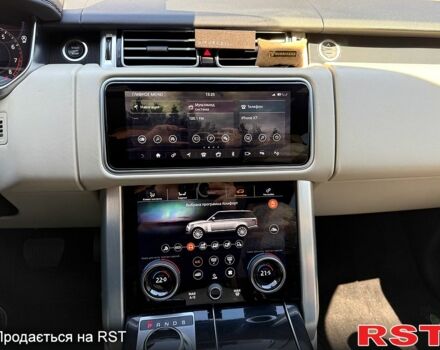 Черный Ленд Ровер Рендж Ровер, объемом двигателя 3 л и пробегом 80 тыс. км за 58000 $, фото 6 на Automoto.ua