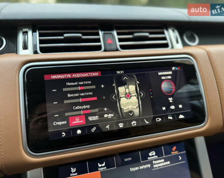 Ленд Ровер Рендж Ровер 2019 в Львове на Automoto.ua Черный Ленд Ровер Рендж Ровер, объемом двигателя 4.37 л и пробегом 160 тыс. км за 74900 $, фото 59 на Automoto.ua